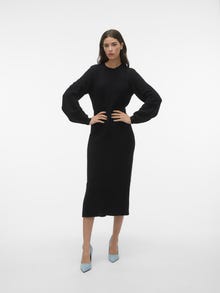 Vero Moda AWANGALINA Długa sukienka -Black - 10275389