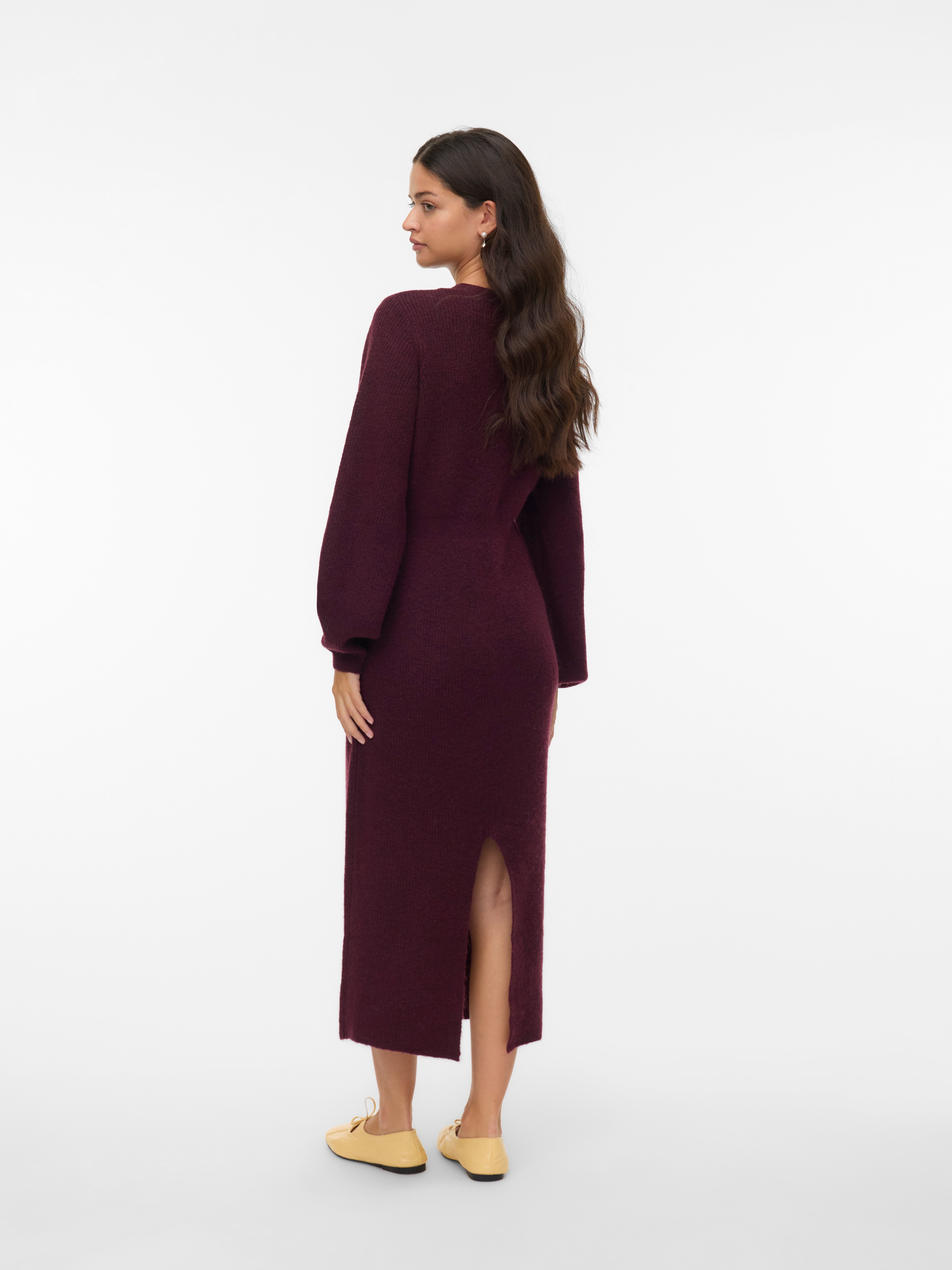 vero moda purple dress Vero Moda Women's Cindy Plisse Maxi Dress