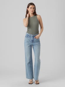 Vero Moda AWLAVENDER Tank-Top -Laurel Wreath - 10275519