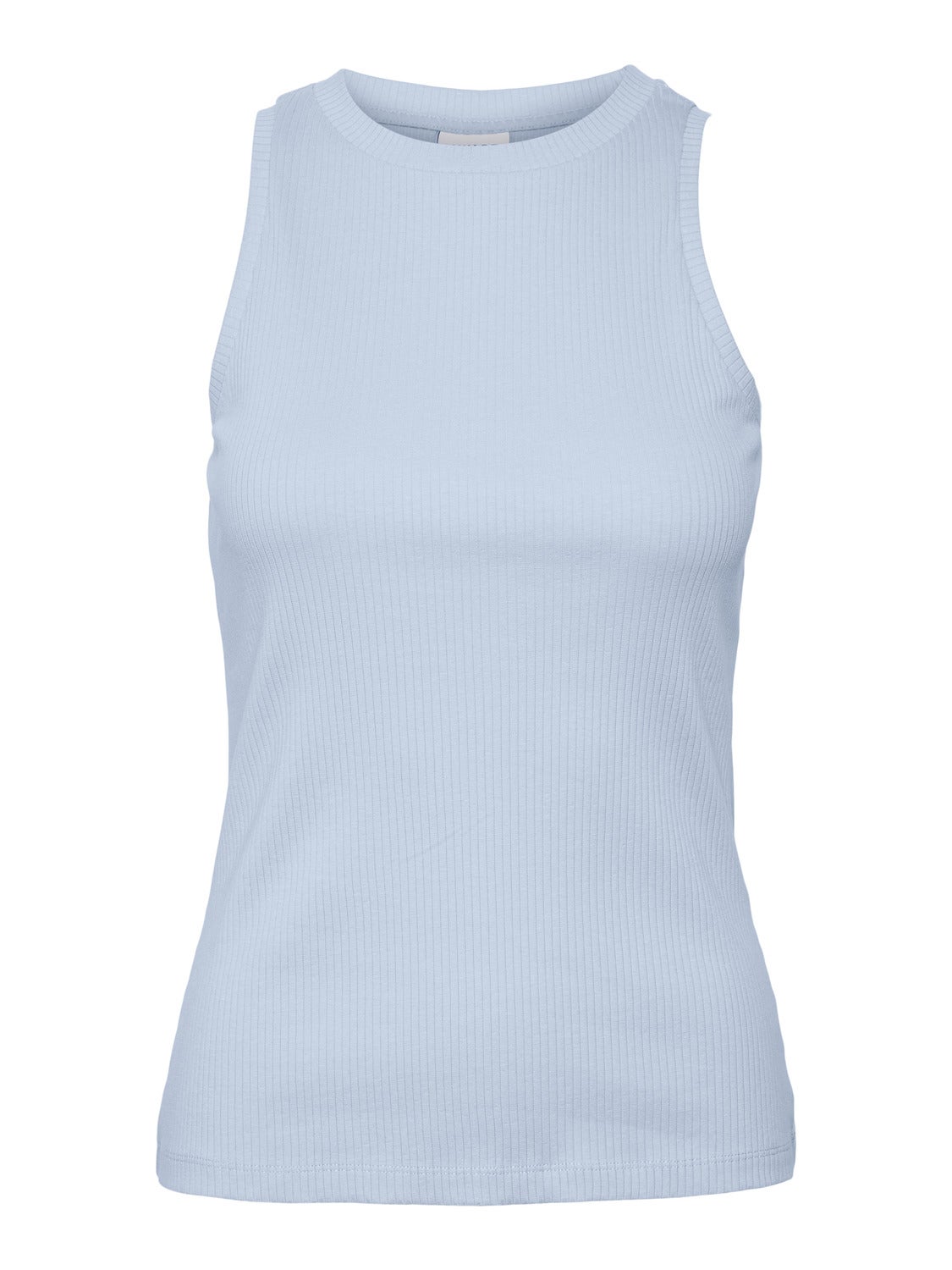 0401~Draped PORTAVENTURA Tank Top with Back ZIp main image 1