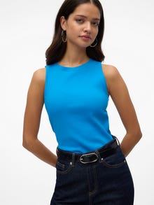 Vero Moda AWLAVENDER Tank-Top -Ibiza Blue - 10275519