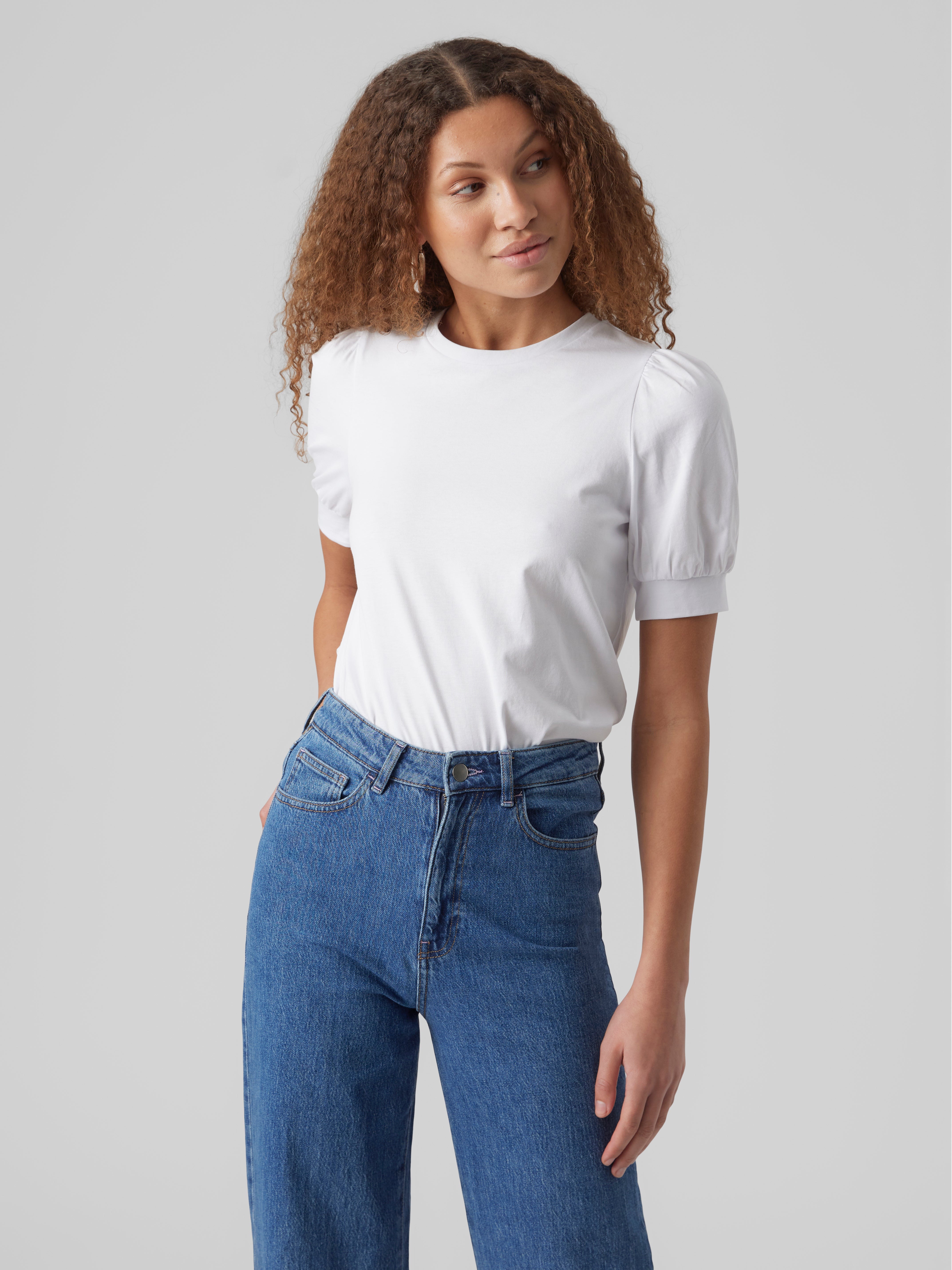 Dames T-shirts | Print, statement & basic T-shirts | VERO MODA