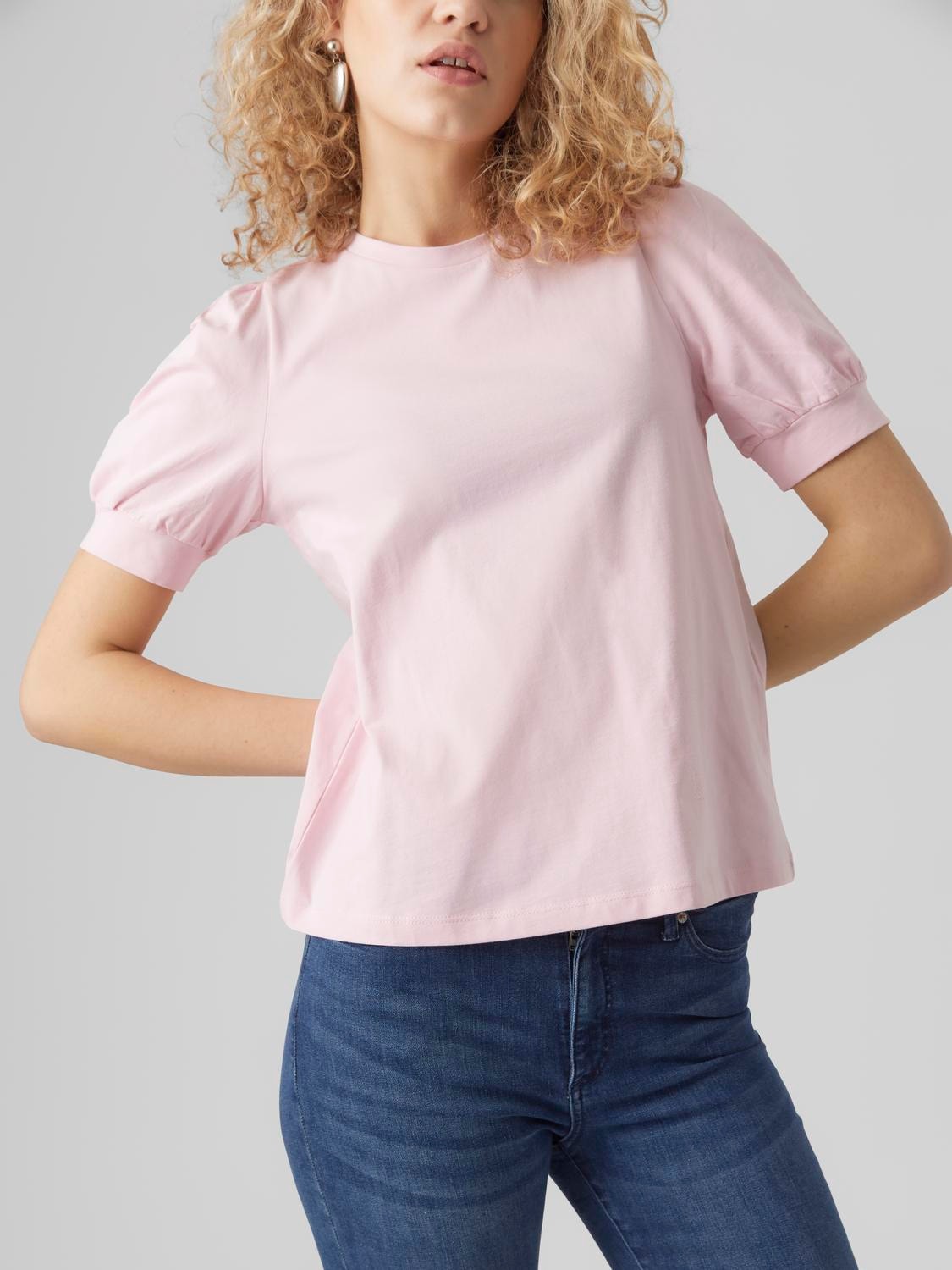 Vero Moda VMKERRY T-Shirt -Parfait Pink - 10275520