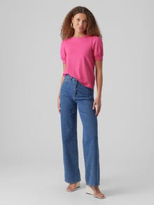 Vero Moda AWKERRY T-skjorte -Pink Yarrow - 10275520