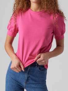 Vero Moda AWKERRY T-skjorte -Pink Yarrow - 10275520