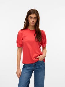 Vero Moda AWKERRY T-shirt -Cayenne - 10275520