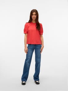 Vero Moda AWKERRY T-shirt -Cayenne - 10275520