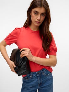Vero Moda AWKERRY T-shirt -Cayenne - 10275520