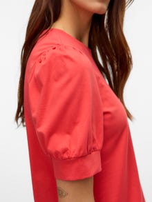 Vero Moda AWKERRY T-shirt -Cayenne - 10275520