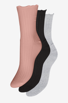 Vero Moda VMENA 3-pack Strømper -Misty Rose - 10275552