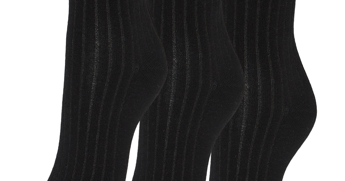 Vero Moda VMCILLE 3 PACK - Chaussettes - Brown/marron