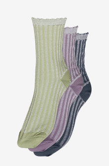 Vero Moda VMLARA 3-pack Strømper -Sage - 10275553