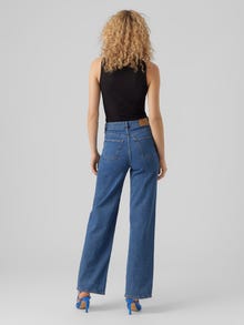 Vero Moda VMREBECCA Regular Fit Jeans -Medium Blue Denim - 10275575