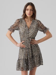 Vero Moda VMWONDA Short dress -Birch - 10275627