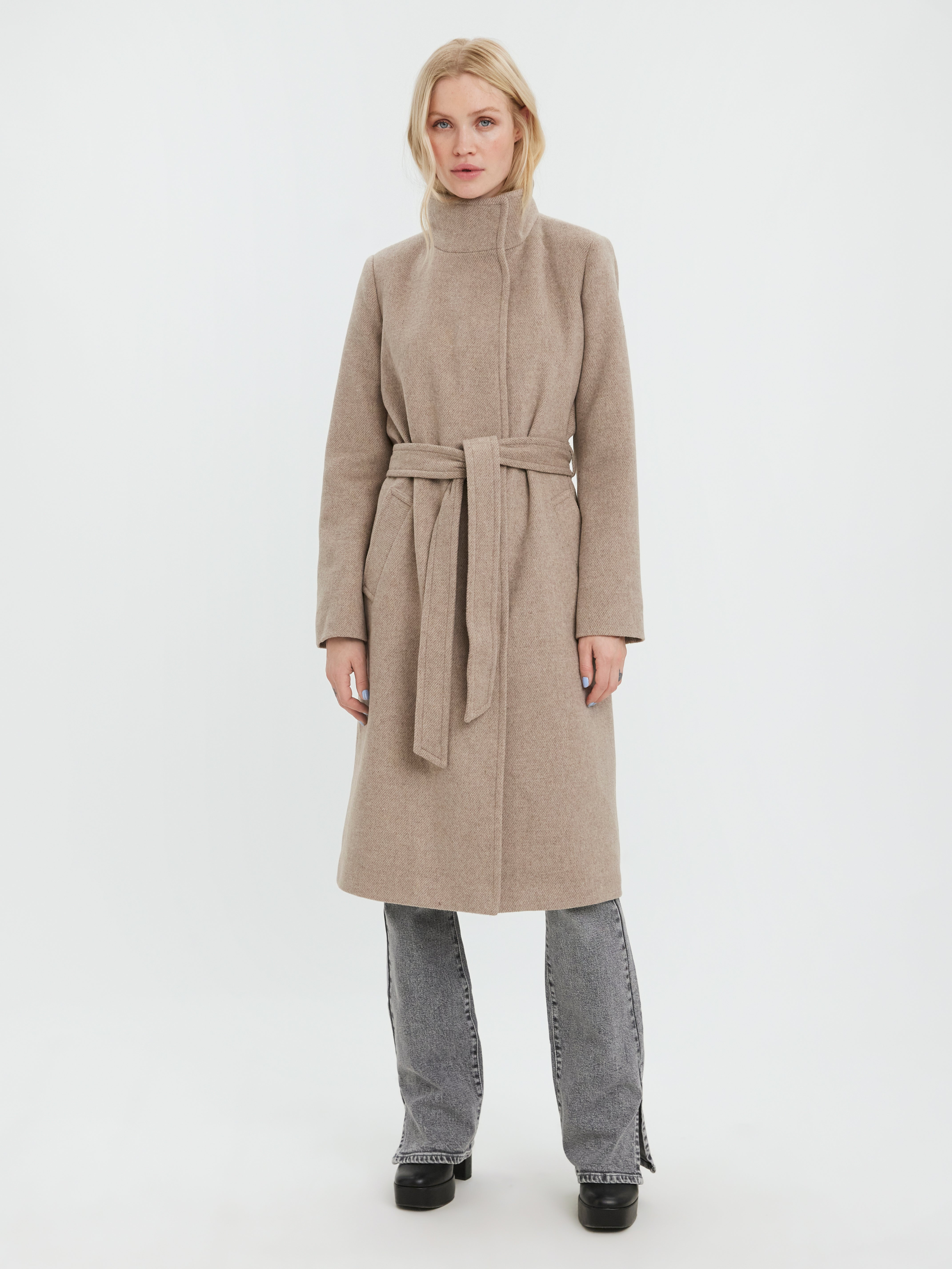 VMTWODOPE Mantel | Hellbraun | Vero Moda®
