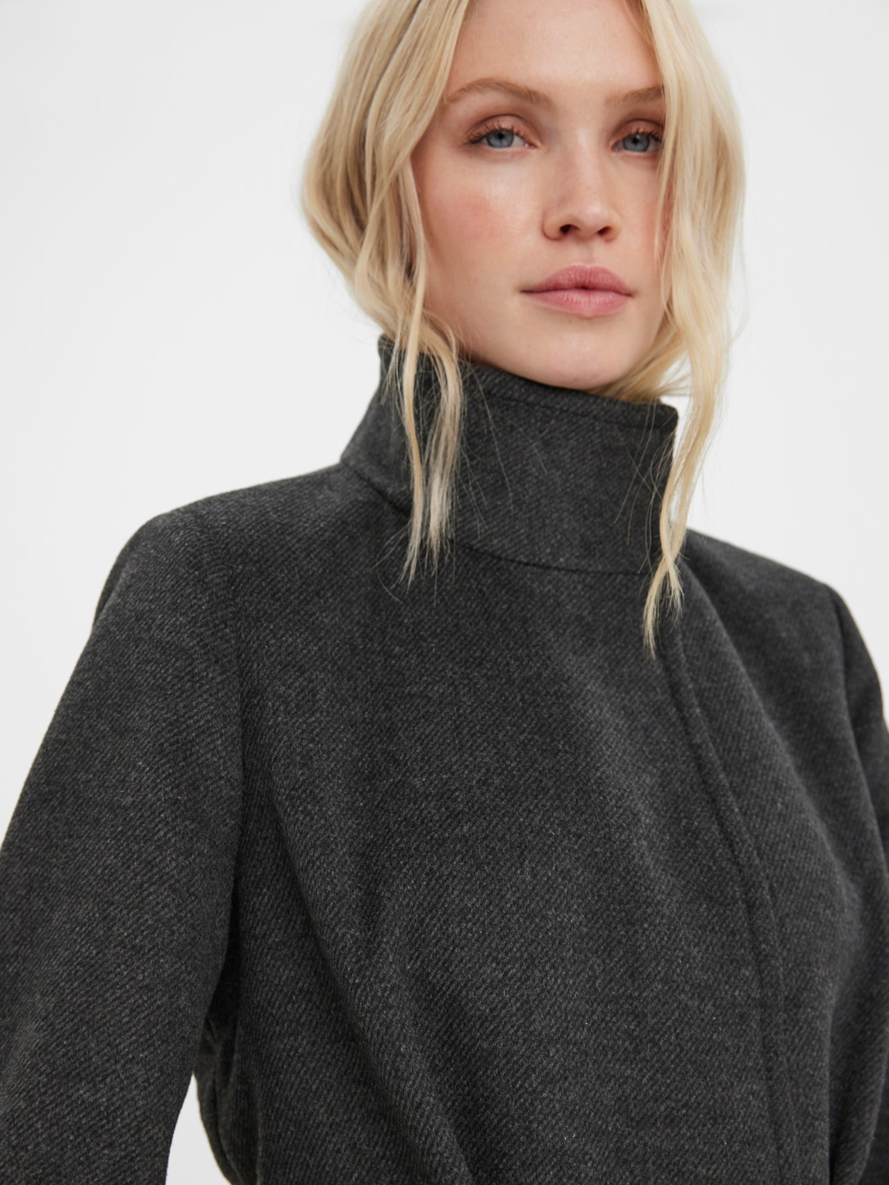 Coat Grey Vero VMTWODOPE | | Moda® Dark