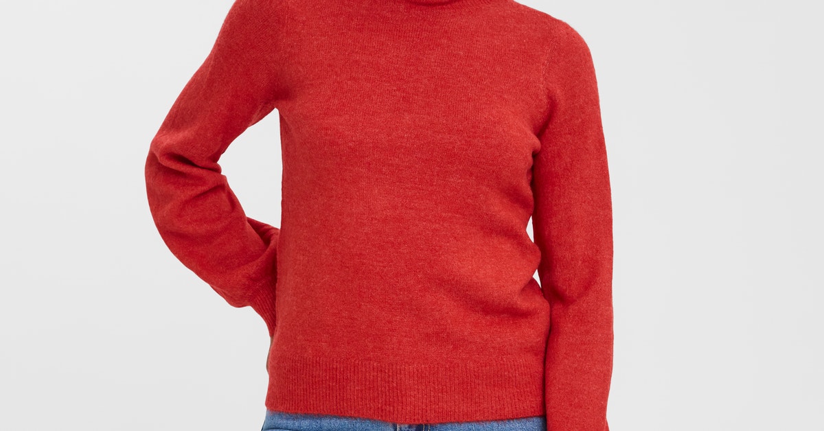 Le pull over promo rouge