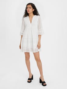 Vero Moda VMHONEY Short dress -Snow White - 10275875