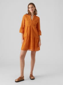 Vero Moda VMHONEY Short dress -Marmalade - 10275875