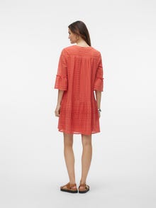 Vero Moda VMHONEY Korte jurk -Burnt Sienna - 10275875