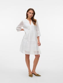Vero Moda VMHONEY Short dress -Snow White - 10275875