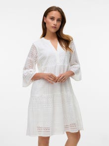 Vero Moda VMHONEY Short dress -Snow White - 10275875