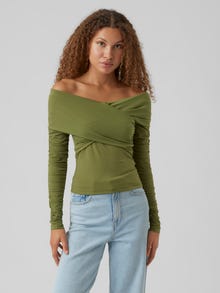 Vero Moda VMABOVE Tops -Olive Branch - 10275878