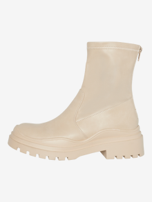 Vero Moda Boots -Oatmeal - 10276066