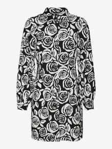 Vero Moda VMGABY Kort kjole -Black - 10276149