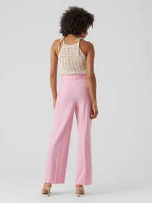 Vero Moda VMSASIE Høyt snitt Bukser -Bonbon - 10276159