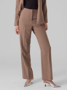 Vero Moda VMSANDY Trousers -Brown Lentil - 10276160