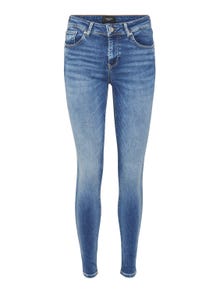 Vero Moda VMLUX Slim Fit Jeans -Medium Blue Denim - 10276256