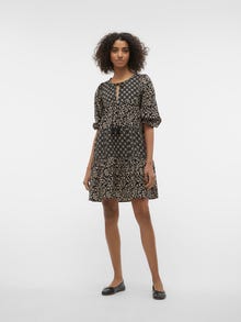 Vero Moda VMMAYA Korte jurk -Irish Cream - 10276300