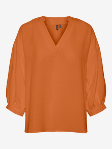 Vero Moda VMSKYE Top -Burnt Orange - 10276367