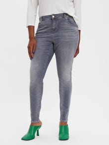 Vero Moda VMLUX Slim Fit Jeans -Medium Grey Denim - 10276484