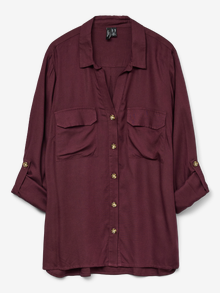 Vero Moda VMCBUMPY Koszula -Winetasting - 10276694