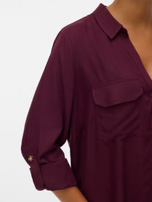 Vero Moda VMCBUMPY Skjorta -Winetasting - 10276694