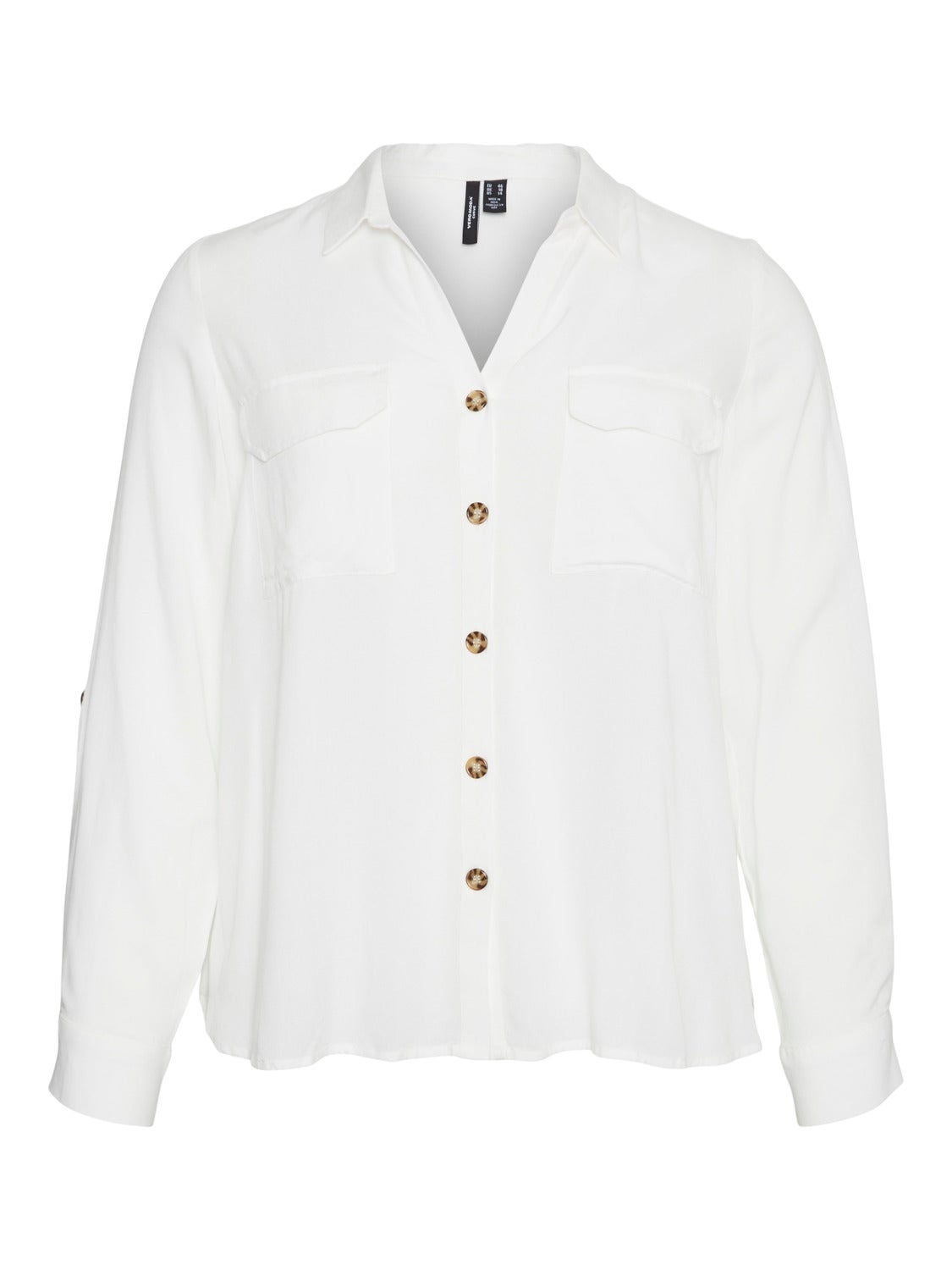VERNO Ivory Classic/Regular Fit Long Sleeve Spread Collar Dress Shirt TC645