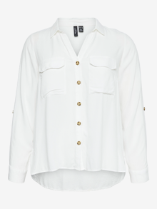 Vero Moda VMCBUMPY Camisas -Snow White - 10276694