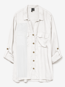 Vero Moda VMCBUMPY Chemises -Snow White - 10276694