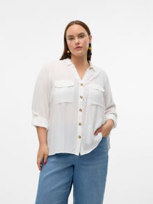 Vero Moda VMCBUMPY Chemises -Snow White - 10276694