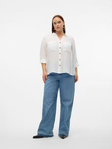 Vero Moda VMCBUMPY Chemises -Snow White - 10276694