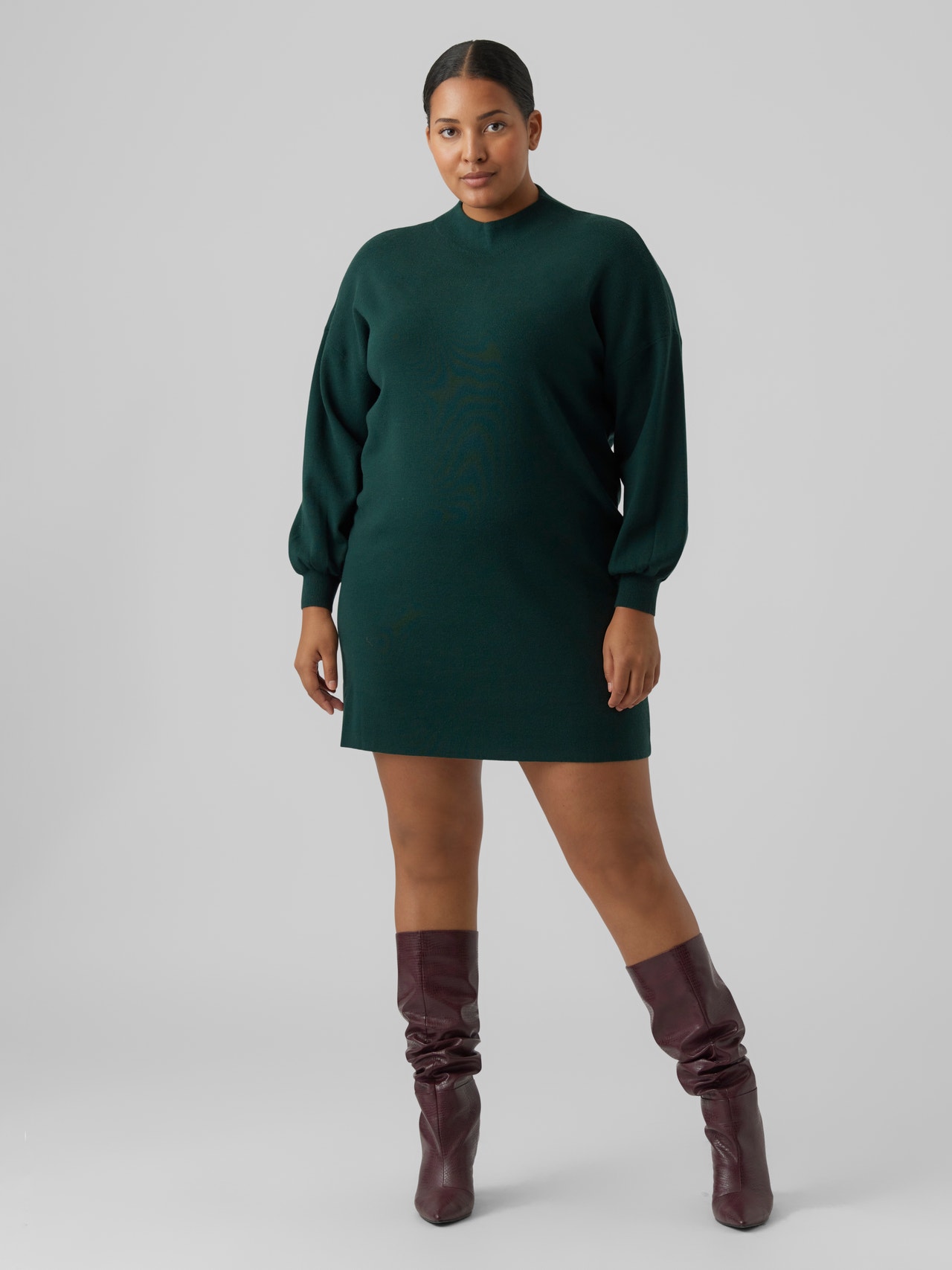 Vero Moda VMNANCY Kort klänning -Pine Grove - 10276861