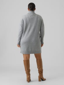 Vero Moda VMBRILLIANT Kort klänning -Light Grey Melange - 10276914