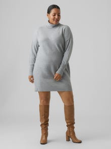 Vero Moda VMBRILLIANT Kort klänning -Light Grey Melange - 10276914
