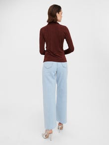 Vero Moda VMSLINKY Topp -Rum Raisin - 10276970