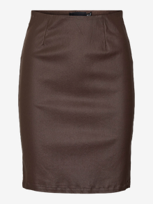 Vero Moda VMMILLY High waist Short Skirt -Coffee Bean - 10277058