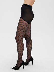 Vero Moda VMANKE Strømpebukser -Black - 10277089