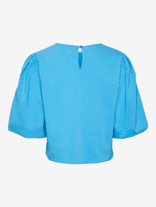 Vero Moda VMALASKA Hemd -Malibu Blue - 10277210