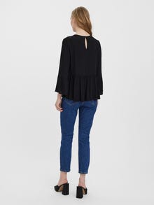 Vero Moda VMGINA Top -Black - 10277294
